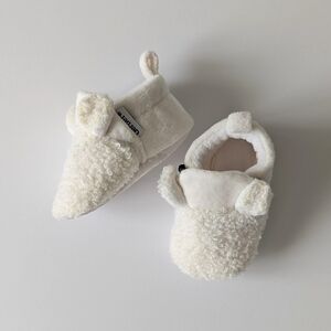 Gerber Cream Fleece Kids Slippers
